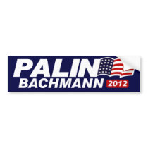 Palin Bachmann 2012 Bumper Sticker