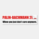 Palin Bachmann 2012 Bumper Sticker