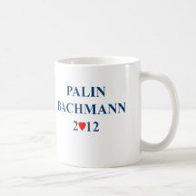 PALIN BACHMANN 2012 Large Mug