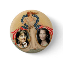 Palin & Bachmann Liberty Button by elfyboy Palin & Bachmann Liberty Button