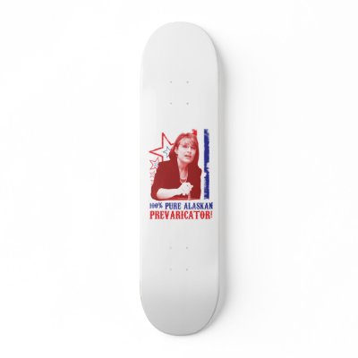 Palin Board Skate Board Deck by dancoproductions