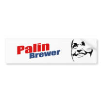 Palin Brewer 2012 Bumper Stickers