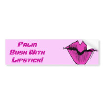 Palin Bumper Sticker bumper stickers by bobgatty Palin Bumper Sticker bumper stickers