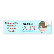Palin Bumper Sticker bumper stickers