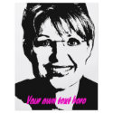 PALIN BUST NEW flyers by Politicaltshirts PALIN BUST NEW flyers