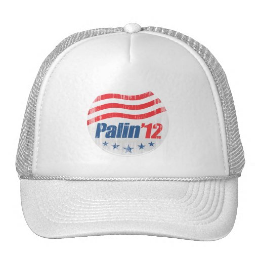 Palin Button 2 Faded.png Trucker Hat