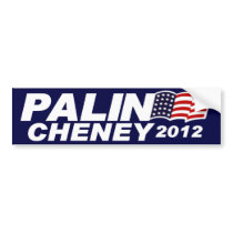 Palin Cheney 2012 Bumper Sticker