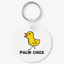 Palin Chick Keychain by coolshirts55 Palin Chick Keychain