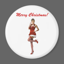 Palin Christmas(t shirt, xmas cards, buttons) magnets