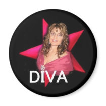 Palin Diva Magnet