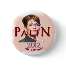 Palin for President 2012 Button