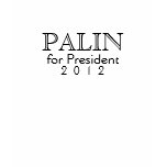 Palin for President, 2012, Elegant Simple Style t-shirts