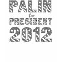 Palin for President 2012 Womens Shirt T-Shirt