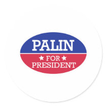 Palin for President stickers