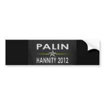 Palin/Hannity2012 Bumper Stickers