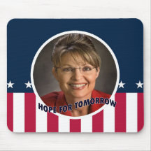 Palin Hope for Tomorrow Mousepad