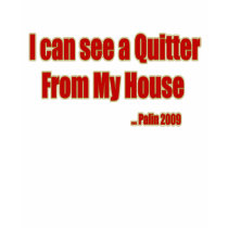Palin house Quits shirt - house scandal July 2009