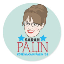Palin Illustrated Sticker