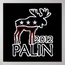 Palin Moose 2012 Print