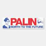 Palin 'North to the Future' Bumper Sticker