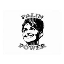 Palin Palin Power Faded.png Postcard