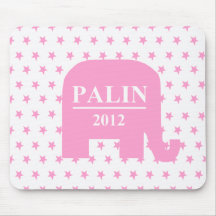 Palin Pink Power II Mousepad