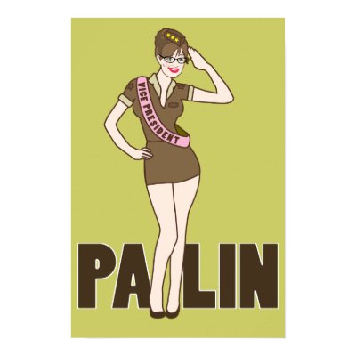 Palin Pinup Poster by jamierushad