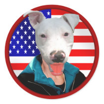 Palin Pitt Bull 2012 Sticker - Pittbull love by 2012Palin Palin Pitt Bull 2012 Sticker - Pittbull love