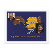 Palin Postcard by kbaccaro Palin Postcard