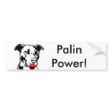 Palin Power Bumper Sticker!! bumper stickers by phenixandpriest Palin Power Bumper Sticker!! bumper stickers