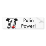 Palin Power Bumper Sticker!! bumper stickers