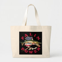 Palin Power Canvas Bags