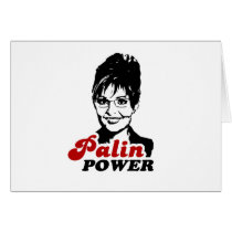 PALIN POWER GREETING CARDS