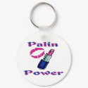 Palin Power Lipstick Keychain