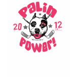 Palin Power Pit Bull 2012 Shirt