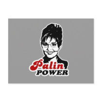 PALIN POWER postcards by Palin_Shirts PALIN POWER postcards