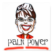 Palin Power Poster posters by bandgard Palin Power Poster posters