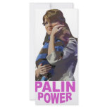 Palin Power Rack Card Template