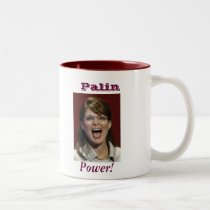 Palin Power! - Sarah Palin mug by LisaParkerson Palin Power! - Sarah Palin mug