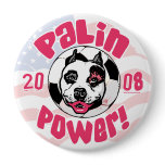 Palin Power Soccer Mom Button