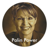 Palin Power stickers