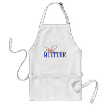 Palin quitter aprons