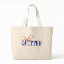 Palin quitter canvas bags