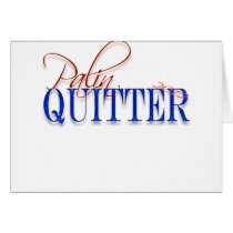 Palin quitter cards