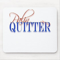 Palin quitter mousepads