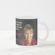 Palin Quote - Pit Bull Mug