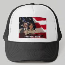 Palin-Reagan, "You Go, Girl!" hats