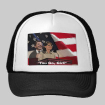 Palin-Reagan, "You Go, Girl!" hats