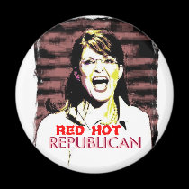Palin RED HOT Magnet