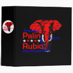 Palin Rubio 2012 Avery Binder